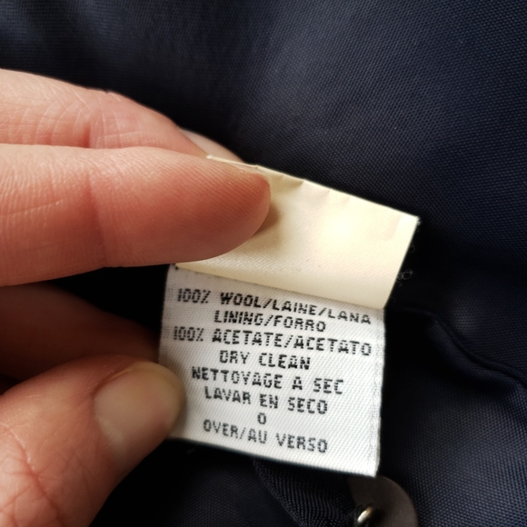 Navy Single-Button Blazer - Picture 6 of 9